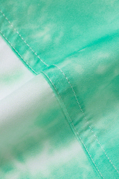 Whirlwind Tie Dye Button Shirt with Pocket