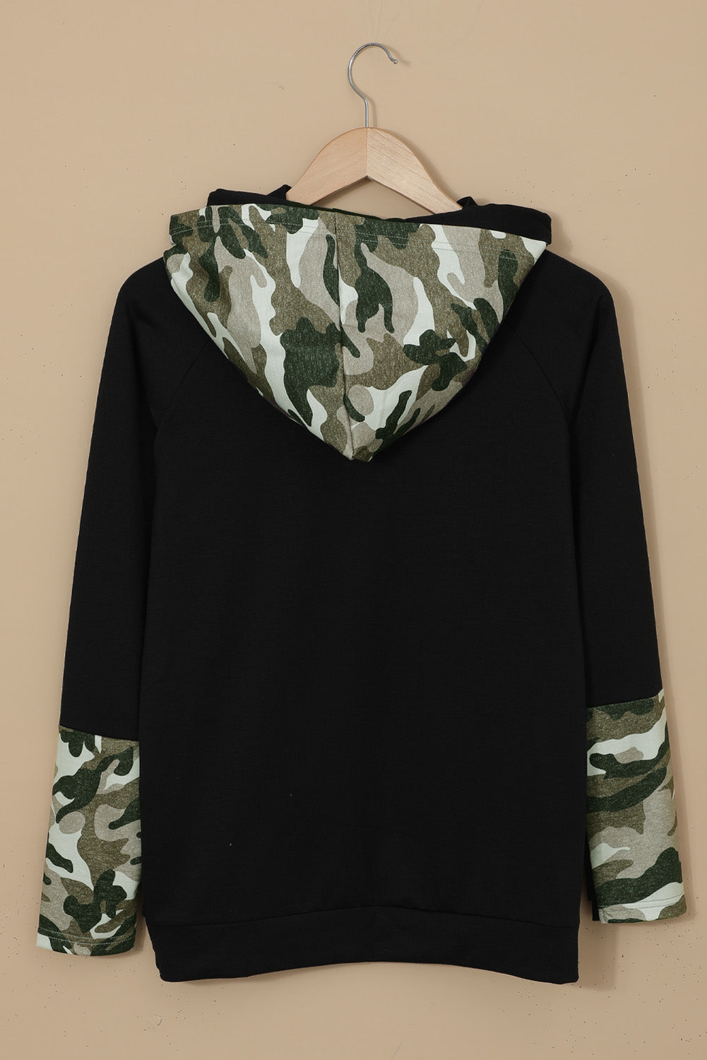 Sweat à capuche avec trou pour le pouce Double Hoods