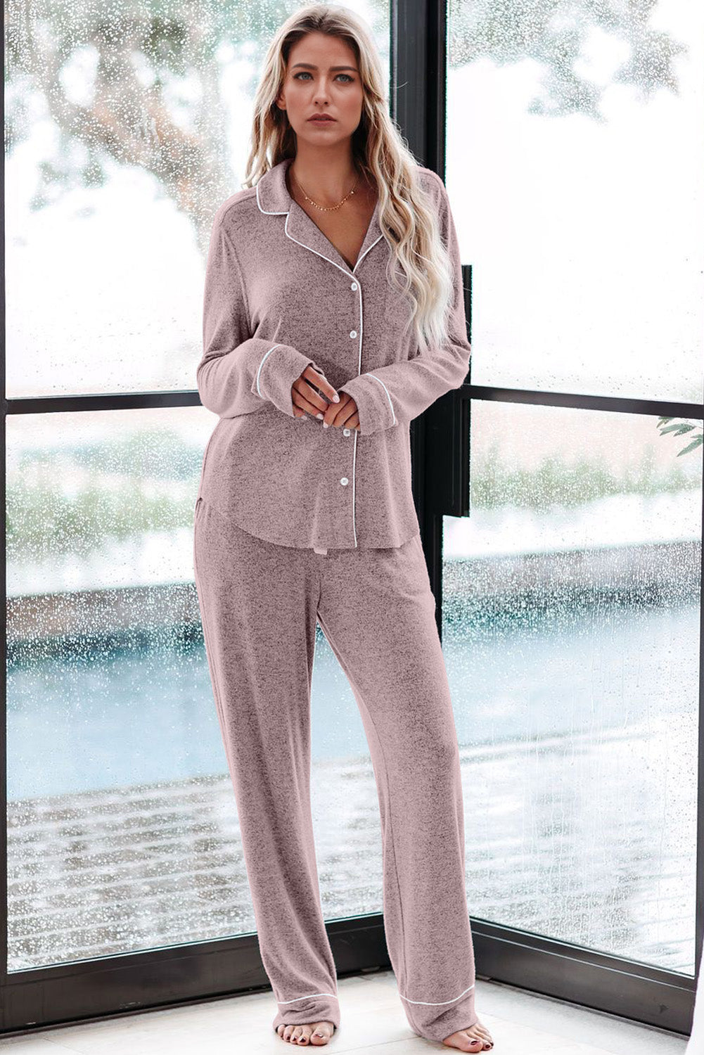 Ensemble pyjama boutonné Sound Asleep 