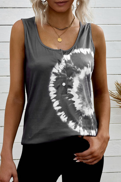 Tie-dye Print Tank Top