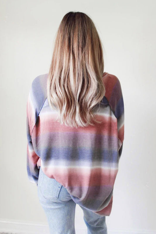 Sweat-shirt oversize ombré