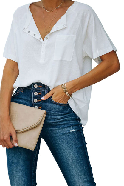 T-shirt à poches Snaps 