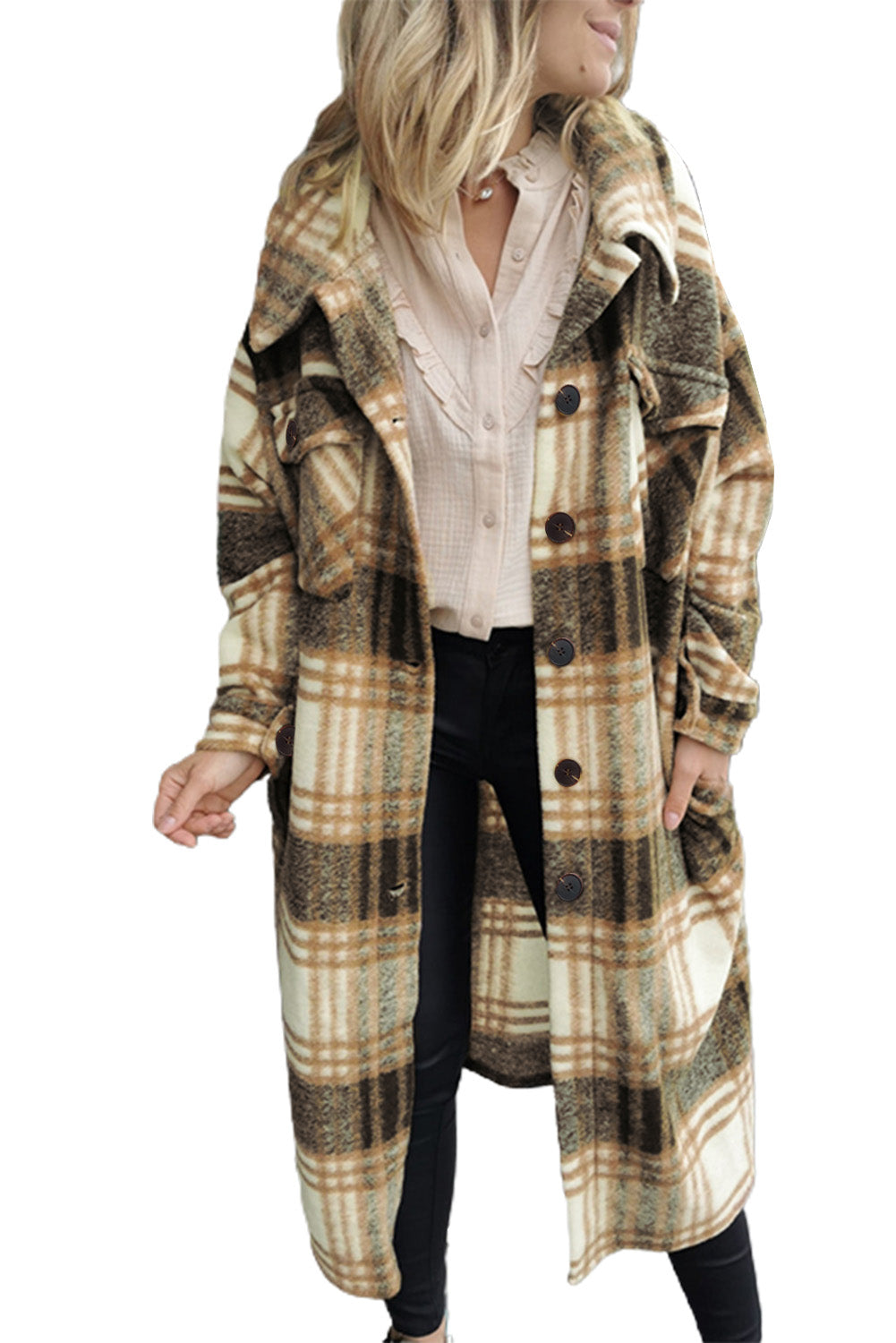 Pocketed Grid Pattern Overcoat