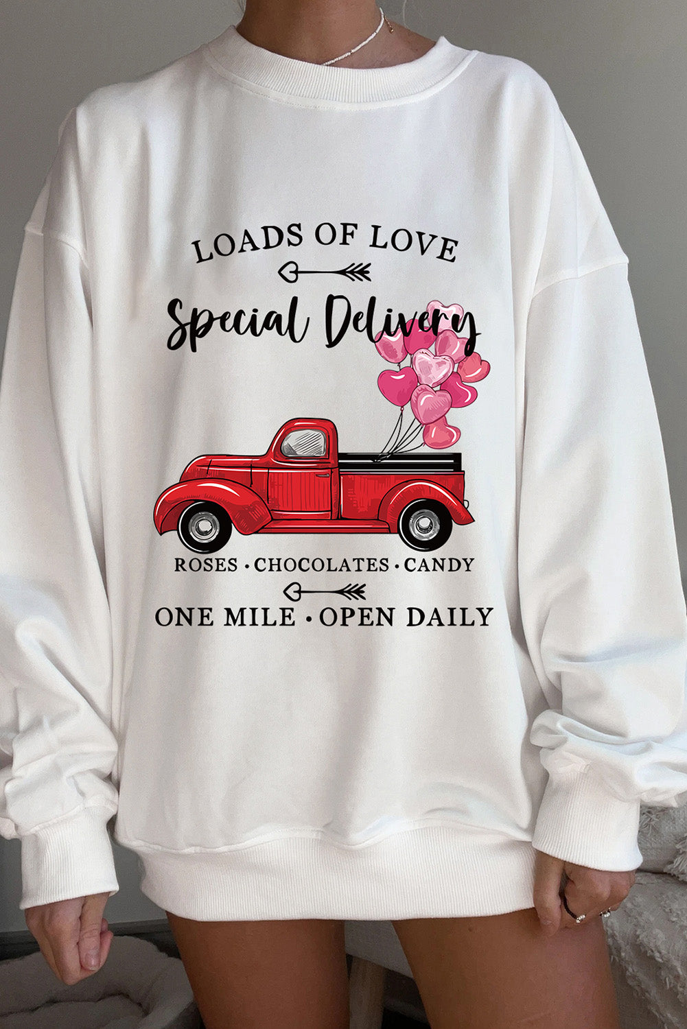 Dark Blue Oversized Solid Drop Shoulder Sweatshirt