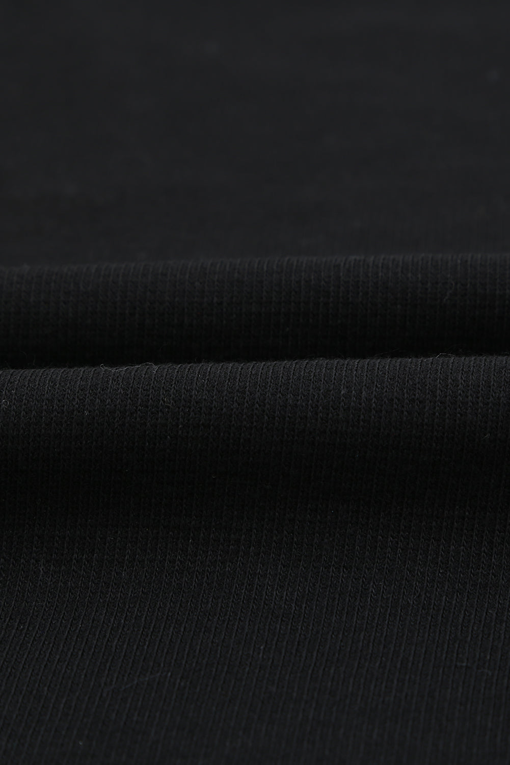 Ensemble deux pièces haut à manches tombantes et short en tricot côtelé gris