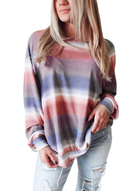 Sweat-shirt oversize ombré