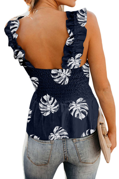 Floral Smock Tank