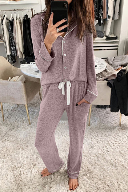 Ensemble pyjama boutonné Sound Asleep 