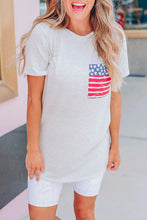 Only In America Pocket Striped T-shirt