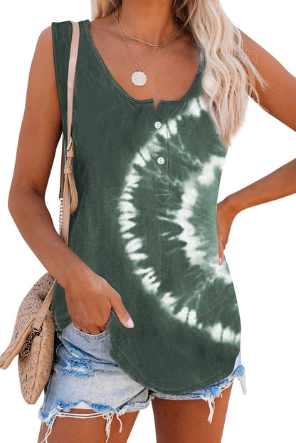Tie-dye Print Tank Top