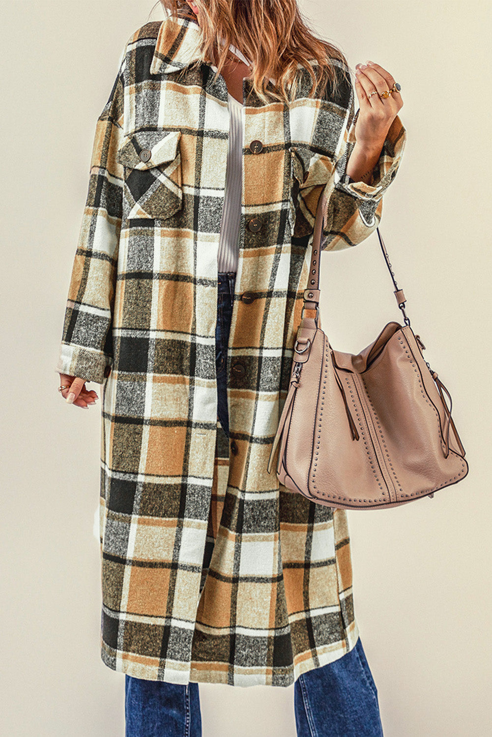 Pocketed Grid Pattern Overcoat