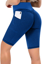 Side Pockets Ruched Butt Lifting Yoga Shorts