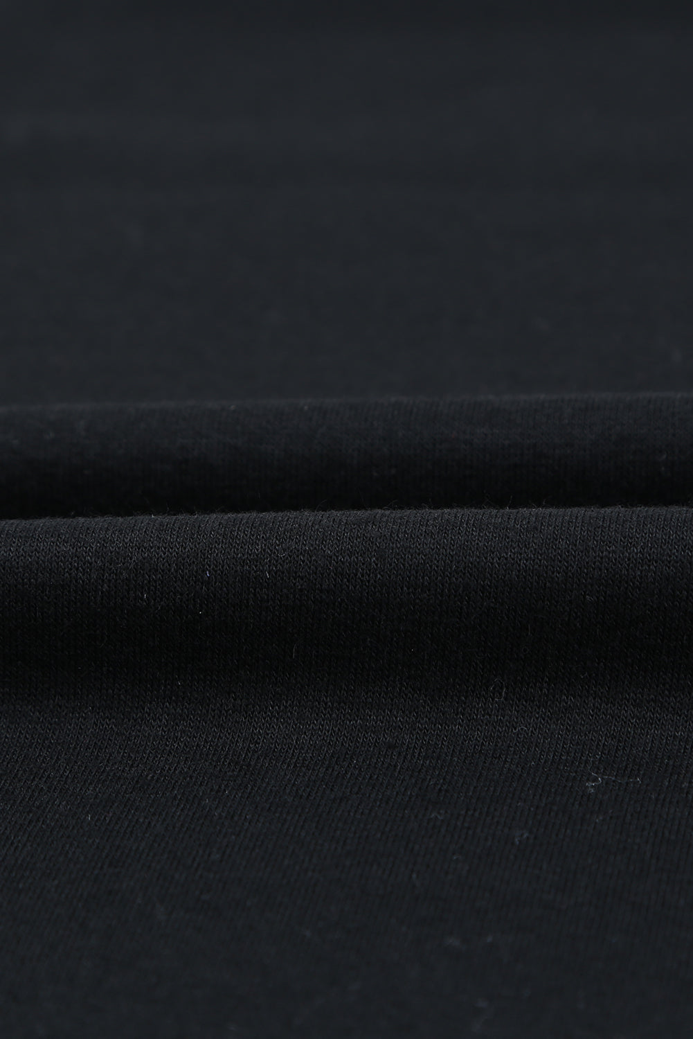 Sweat-shirt ras du cou uni coupe décontractée 