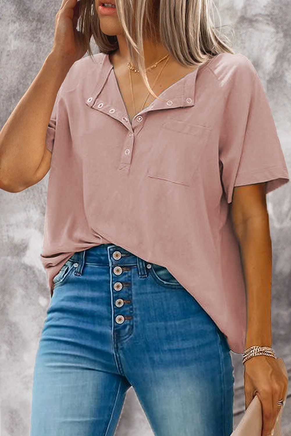 T-shirt à poches Snaps 