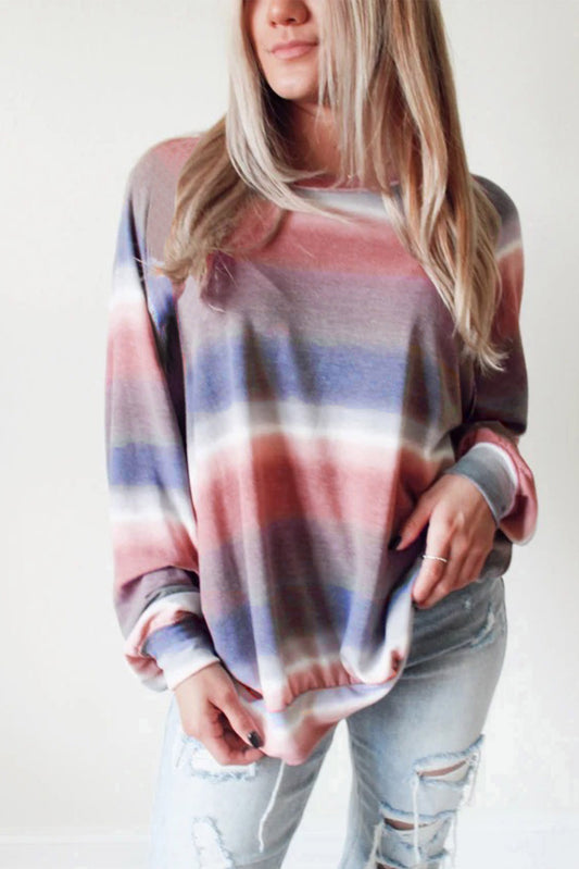 Sweat-shirt oversize ombré