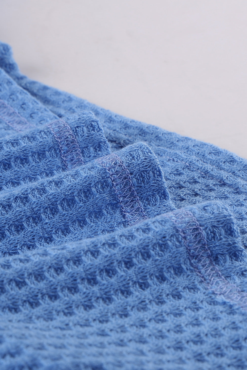 Top de punto con patchwork de leopardo colorblock