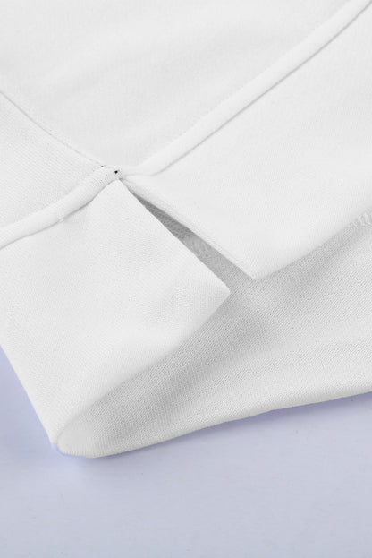 Patchwork Dropped Shoulder Sweatshirt