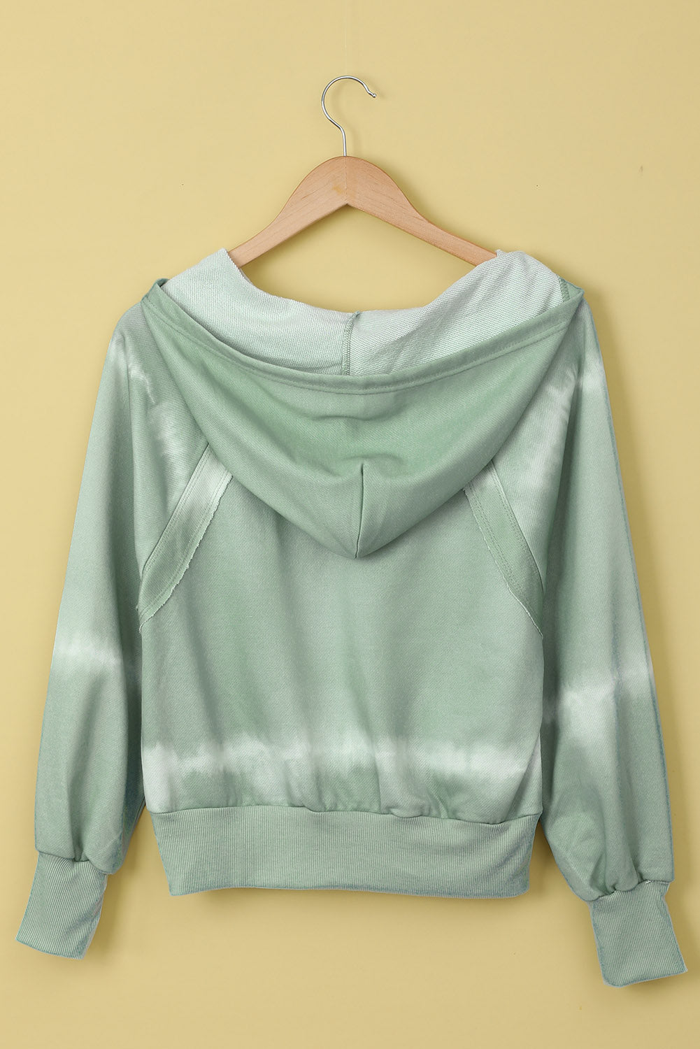 Sudadera tie-dye con bolsillo en algodón