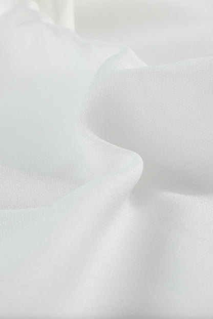 Chemise boutonnée à épissure de dentelle