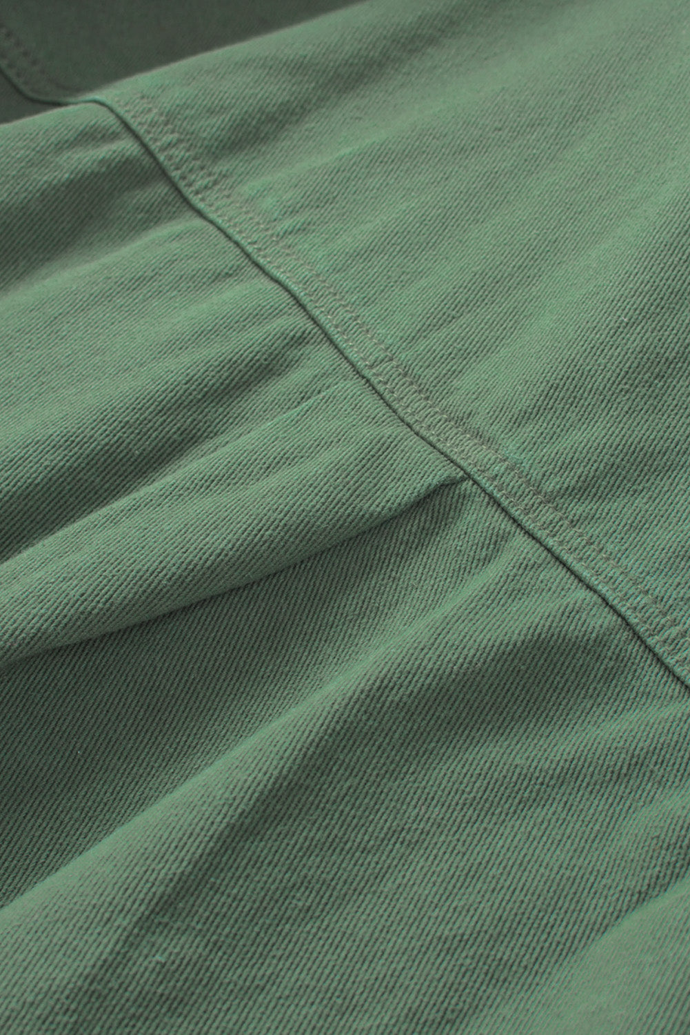 Sky Blue Contrast Leopard Denim Jacket