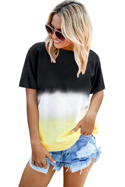 Accent Colorblock T-shirt - HannaBanna Clothing