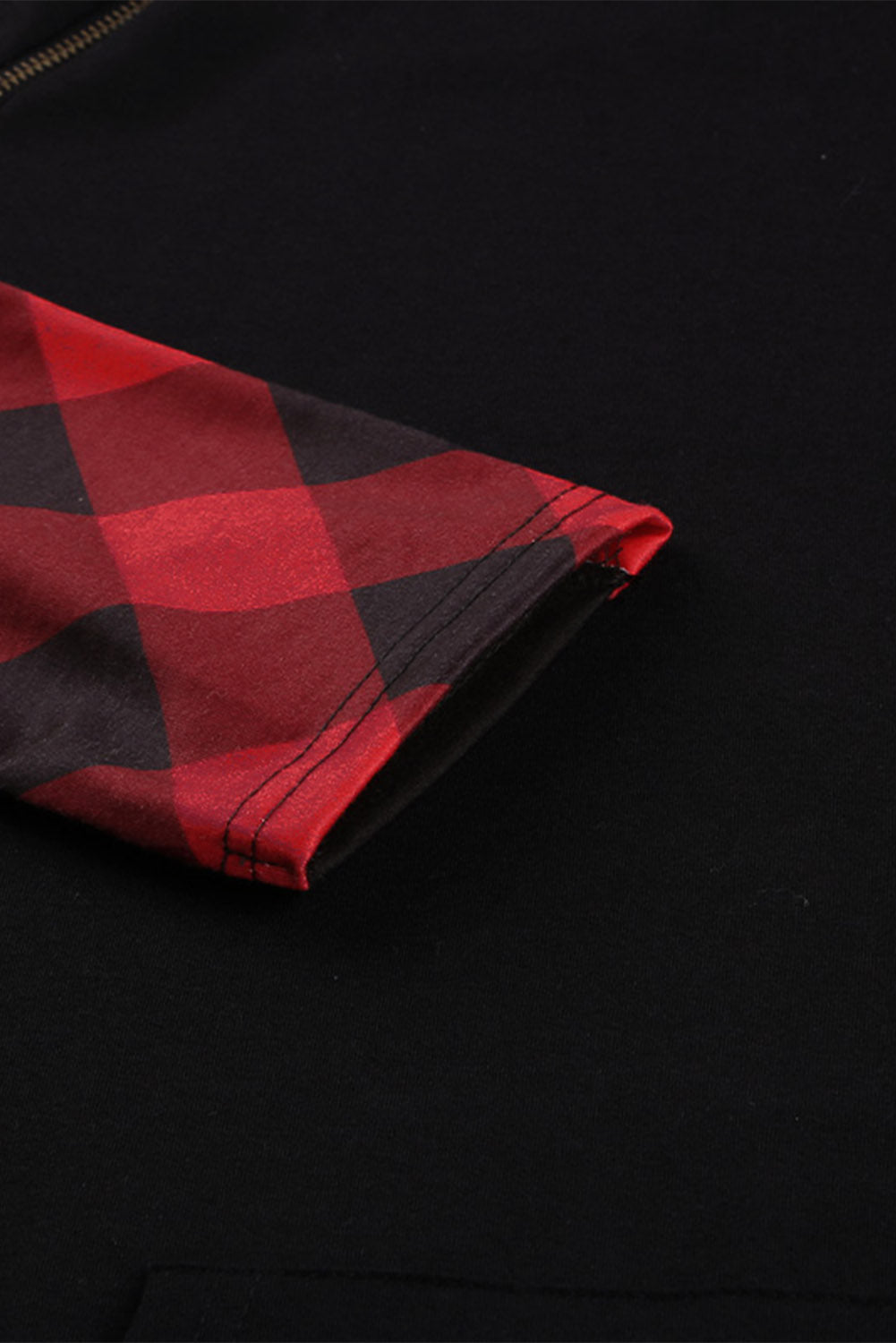 Sweat à capuche avec trou pour le pouce Double Hoods