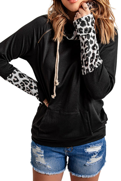 Sweat à capuche avec trou pour le pouce Double Hoods