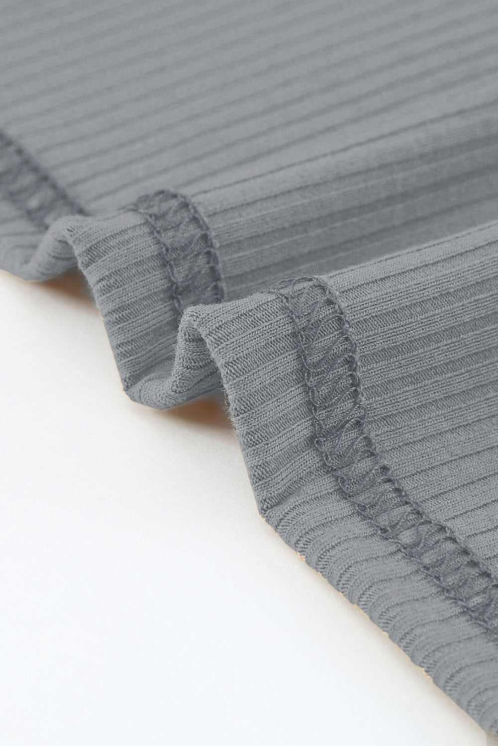 Lace Sleeve Ribbed Bodycon Dress