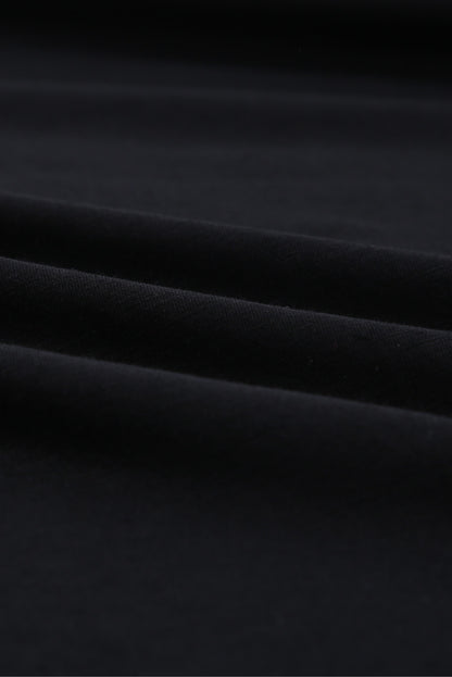 Camiseta mixta de algodón con cuello redondo y agujeros