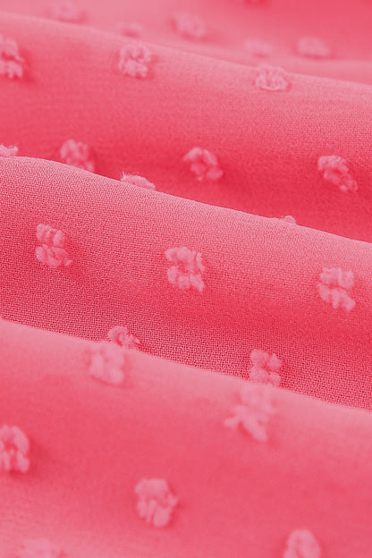 Swiss Dot Tiered Babydoll Mini Dress