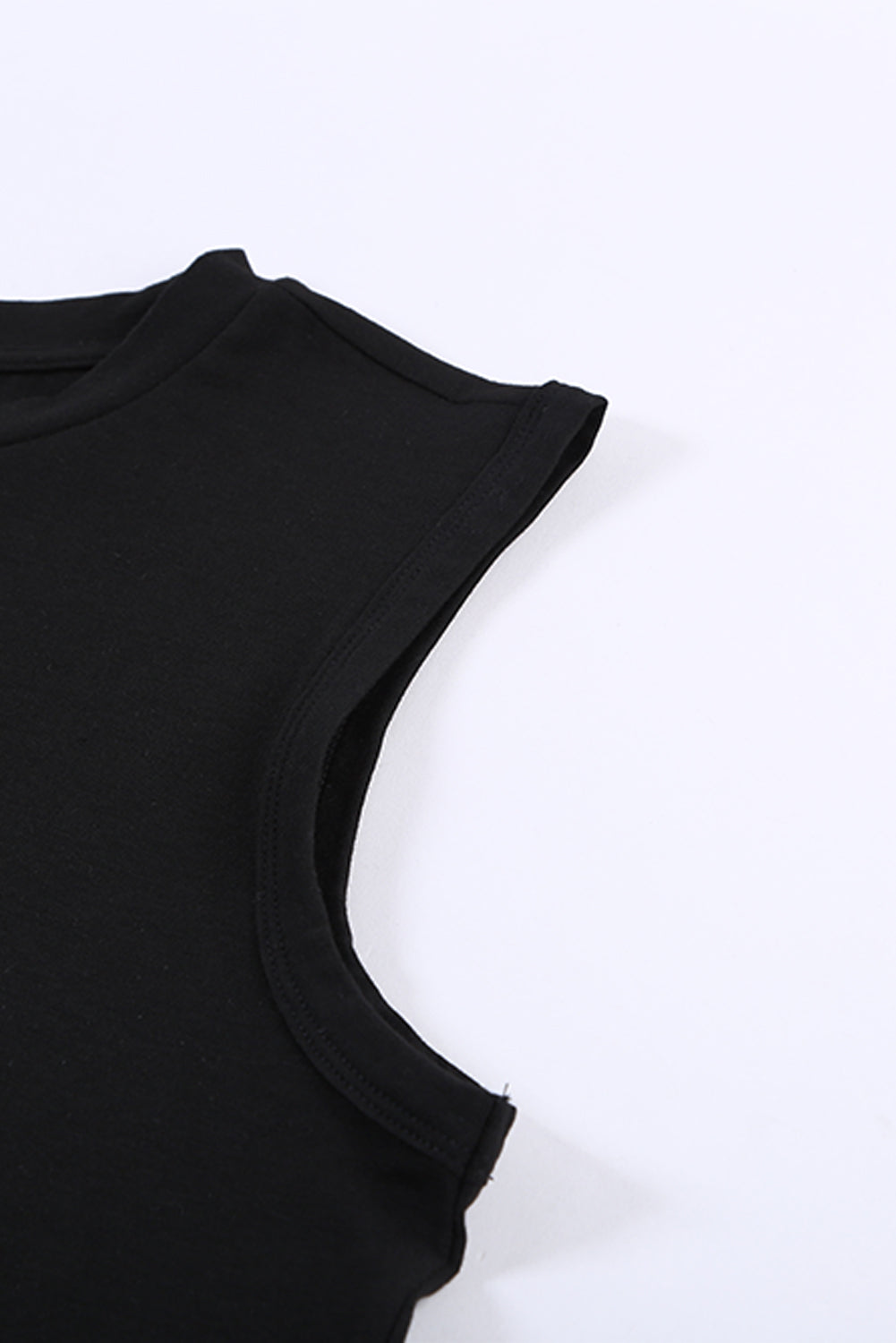 Camiseta sin mangas con estampado de letras The DAY DRINKERS