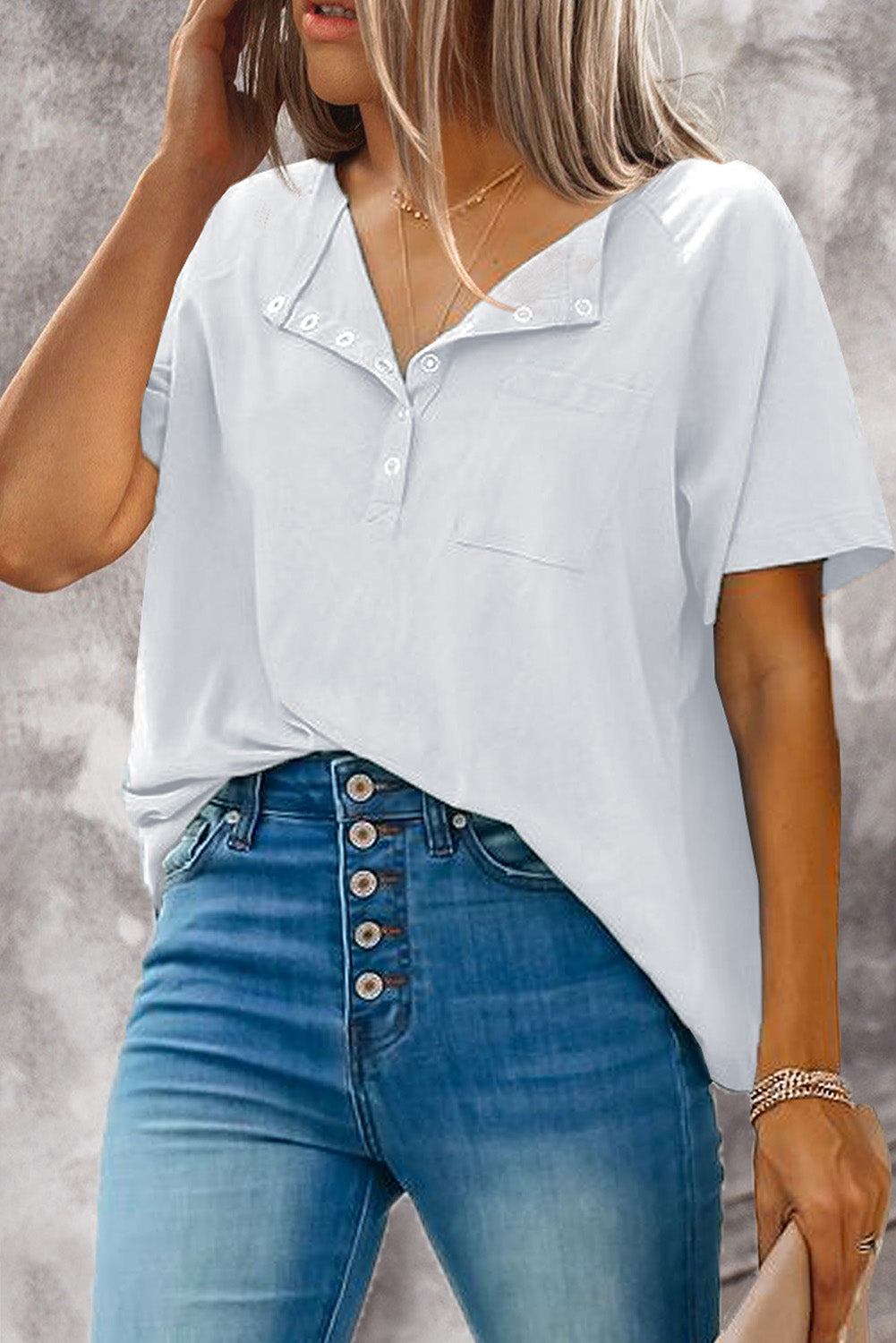 T-shirt à poches Snaps 