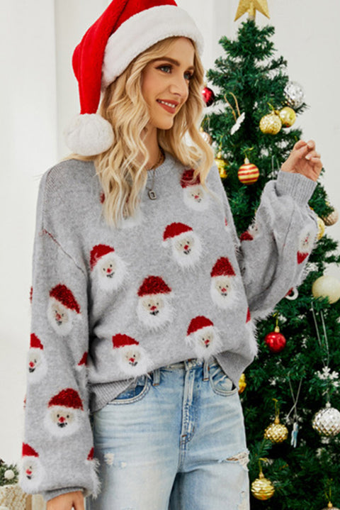 Christmas Santa Claus Pullover Sweater