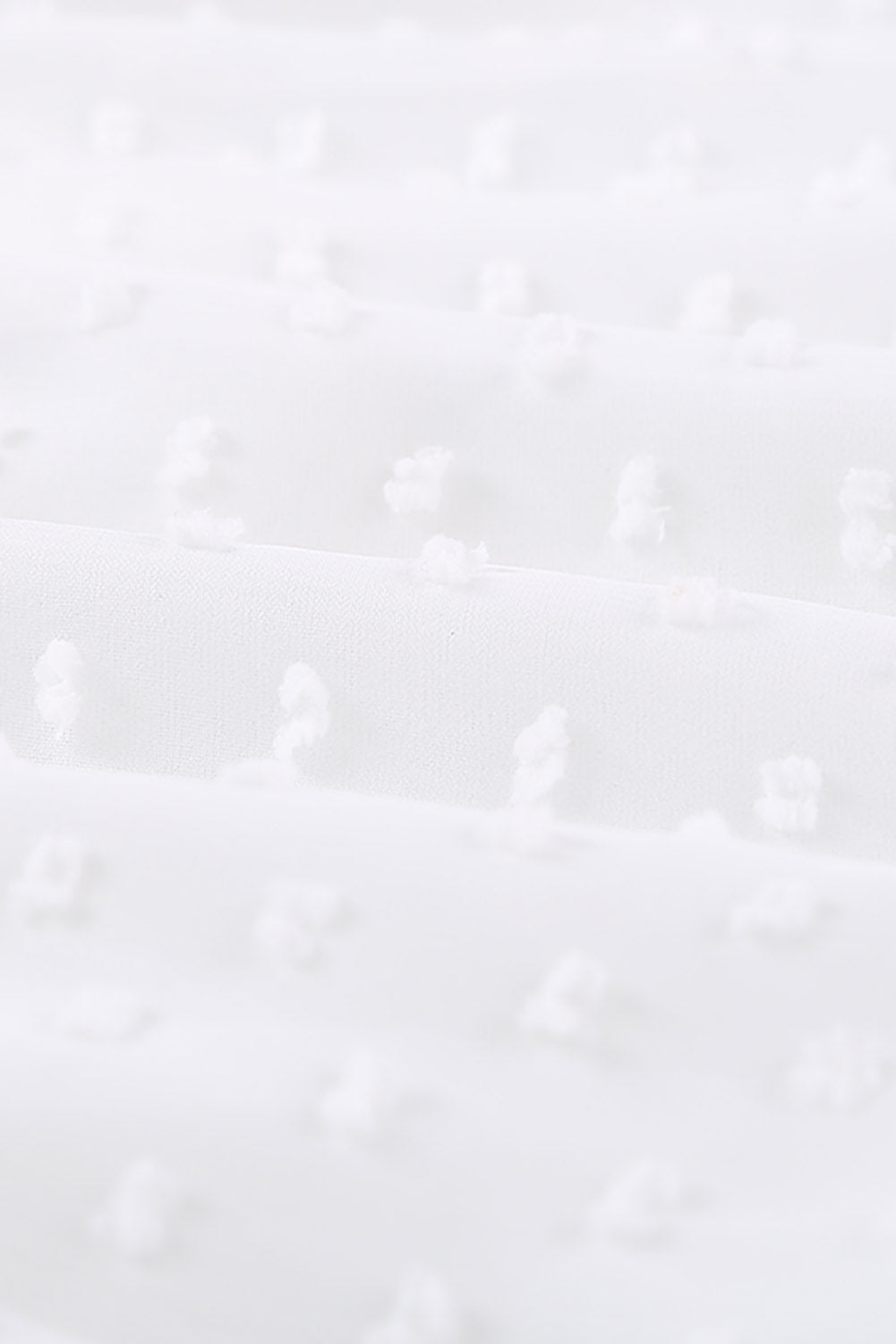 Swiss Dot Tiered Babydoll Mini Dress