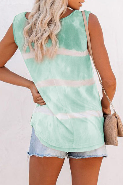 Tie-dye Print Tank Top