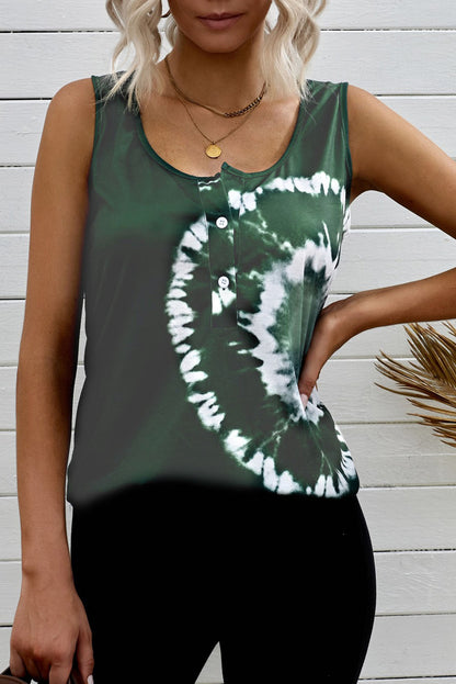 Tie-dye Print Tank Top