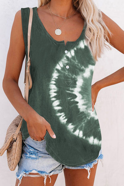 Tie-dye Print Tank Top