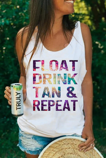 Camiseta sin mangas con estampado de RIVER LIFE