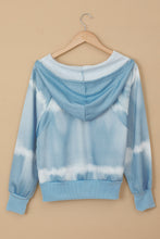 Cotton Pocketed Tie-dye Hoodie