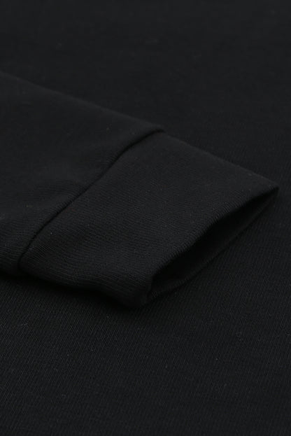 Ensemble deux pièces haut à manches tombantes et short en tricot côtelé gris