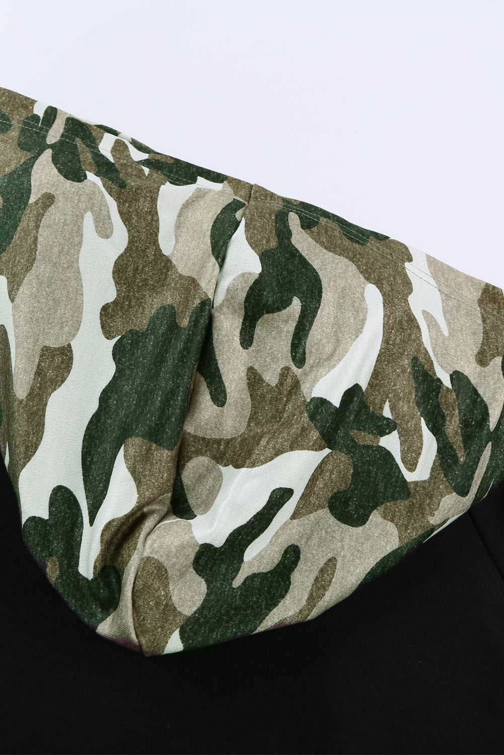 Sweat à capuche avec trou pour le pouce Double Hoods