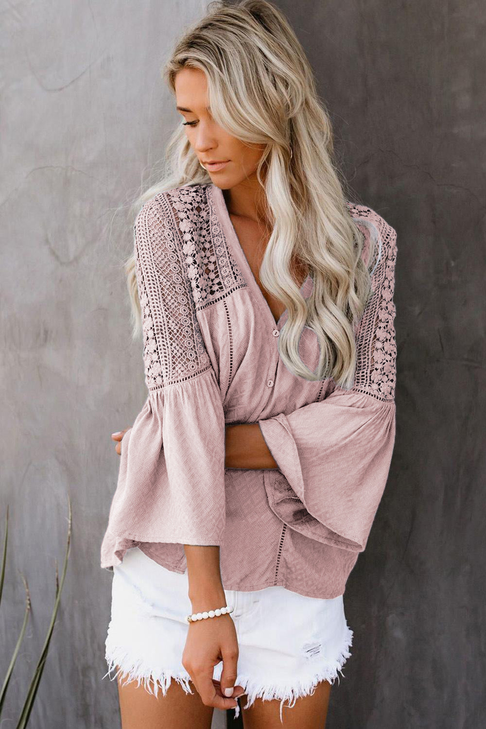 Le chemisier au crochet Du Jour