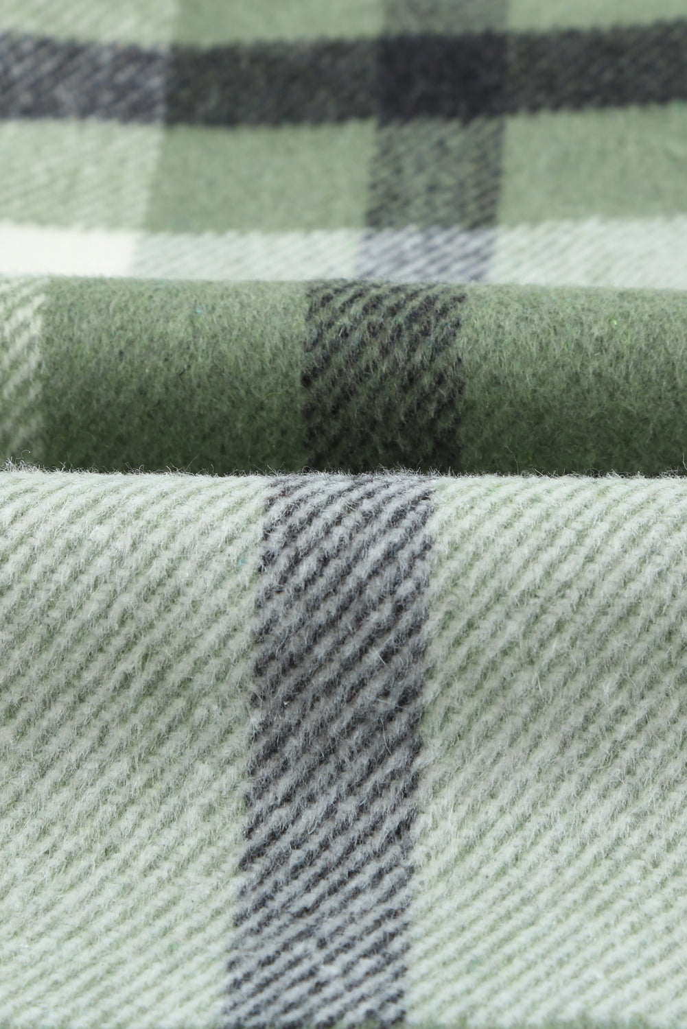 Veste à carreaux avec poche pour femme