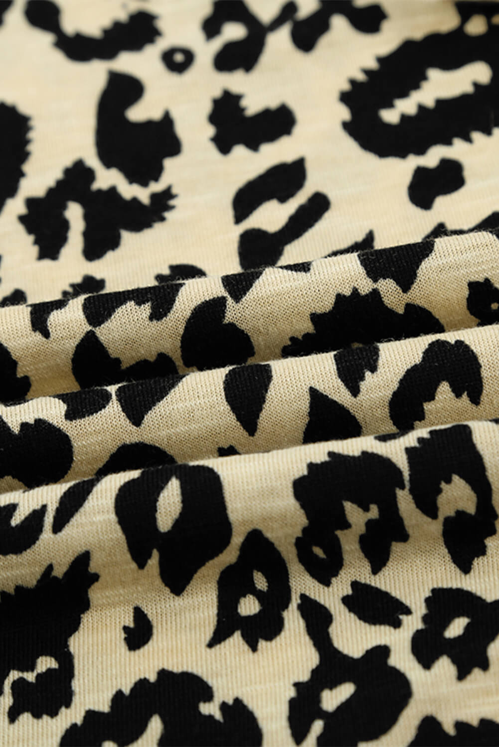 T-shirt à manches courtes et volants imprimés