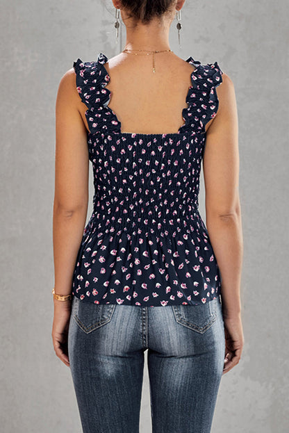 Floral Smock Tank