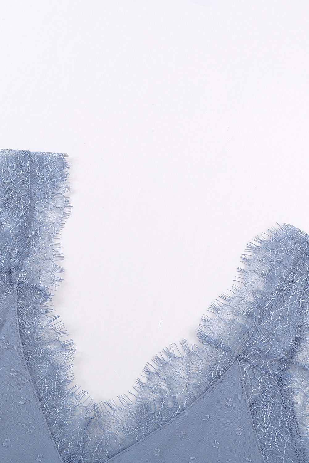 Débardeur camisole à col en V et cils