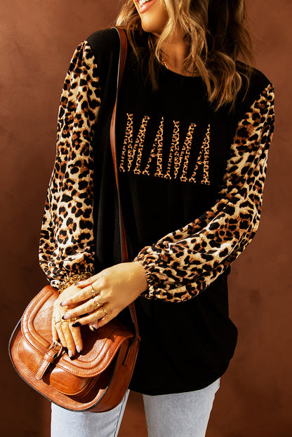 Top recto con estampado de leopardo Sweet Spot