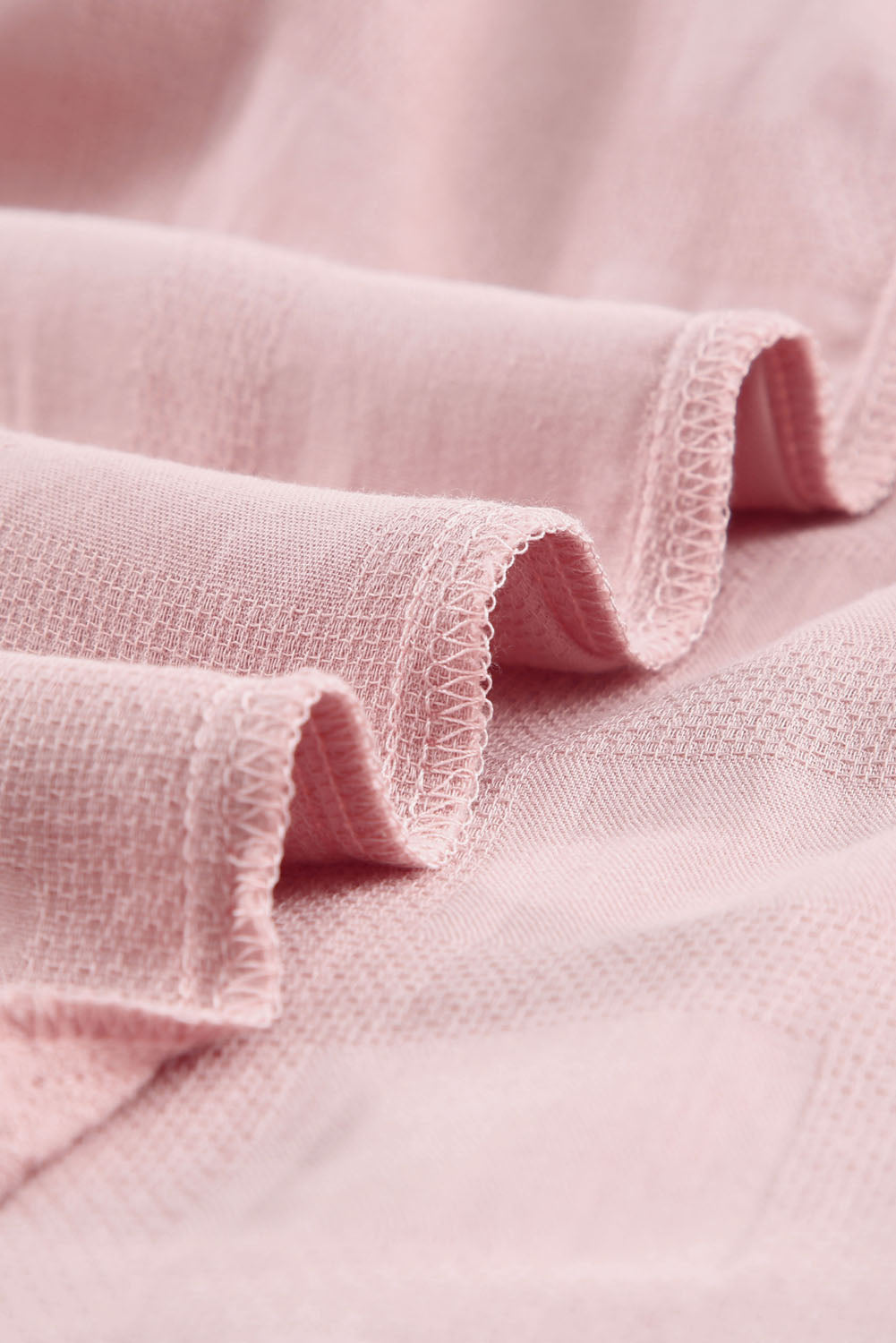 Haut à manches courtes et col carré en jacquard