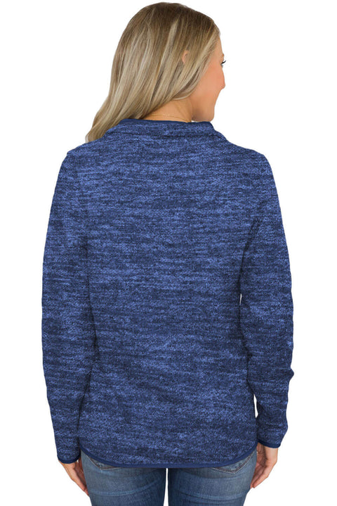 Quarter Zip Pullover Sweatshirt