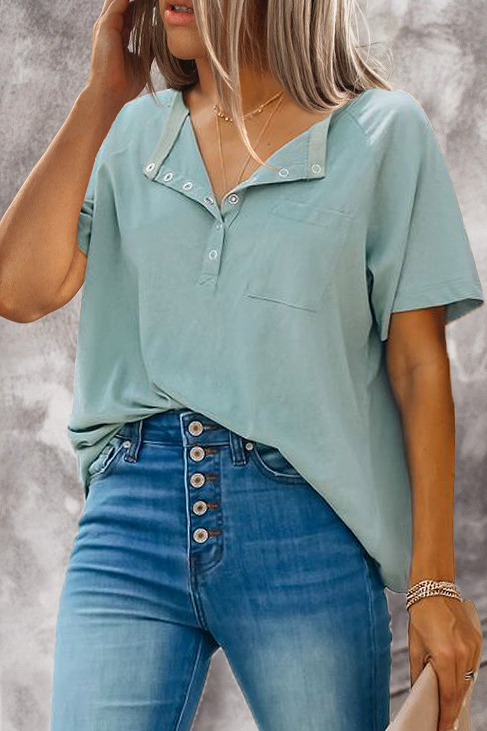 T-shirt à poches Snaps 